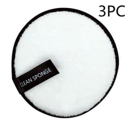 image-Magic Lazy Water Makeup Remover Powder Puff Short Hair Round Face Wash Makeup Remover Sponge