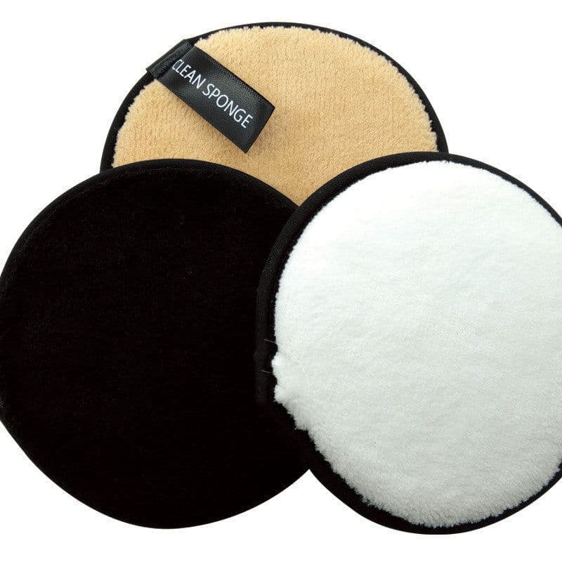 image-Magic Lazy Water Makeup Remover Powder Puff Short Hair Round Face Wash Makeup Remover Sponge