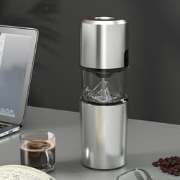 image-Portable Coffee Machine One-person Household Hand-made Coffee Bean Grinder