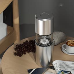 image-Portable Coffee Machine One-person Household Hand-made Coffee Bean Grinder