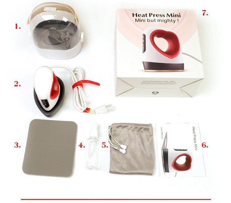 image-Mini Heat Press Machine Heat Press Machine Handheld Portable Heat Press Machine
