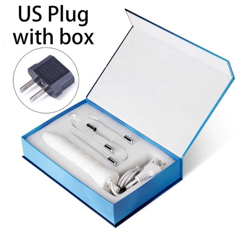 image-4 In 1 High Frequency Electrotherapy Electrode Lamp Acne Stick Skin Care Spot Acne Removal Facial Spa Beauty Machine