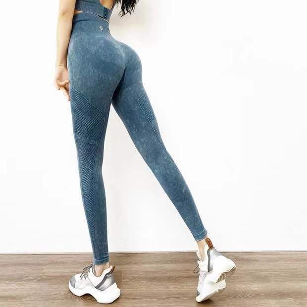 image-Running Shockproof Gathers Stereotyped Vest-style Anti-sagging Fitness Yoga Bra Set