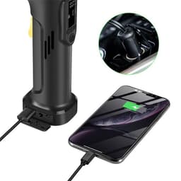 image-New Wireless Digital Display Car Motorcycle Bicycle Tire Pump 6000Mah Electric Car Air Pump