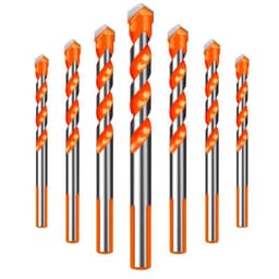 image-Spot Bawang Drill Set Ceramic Tile Glass Concrete Drilling Drill Ceramic Alloy Cross Triangle Bit