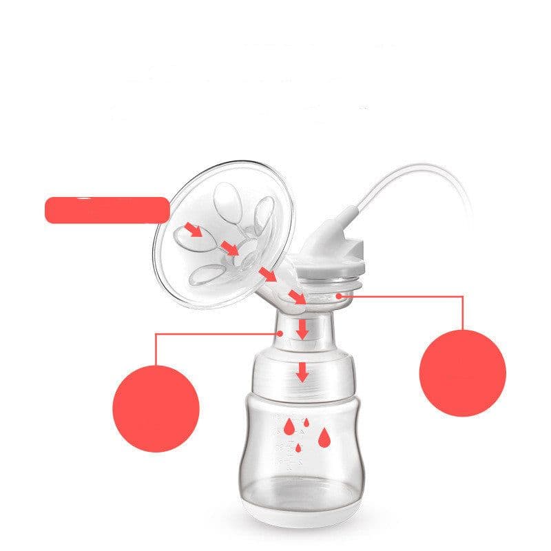 image-Piggy Carter Intelligent Electric Breast Pump Mute And Comfortable High Suction Automatic Milking Machine Painless Breastfeeding