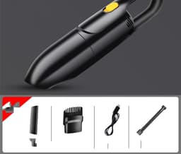image-Car Vacuum Cleaner Car Wireless Charging Car Home Dual-Use Handheld Small Car High-Power Powerful Mini