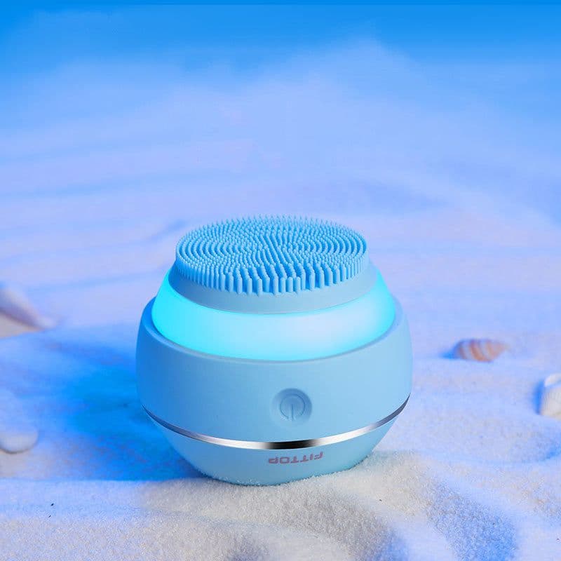 image-Ultrasonic Facial Cleansing Device Facial Washing Device Rechargeable Beauty Device