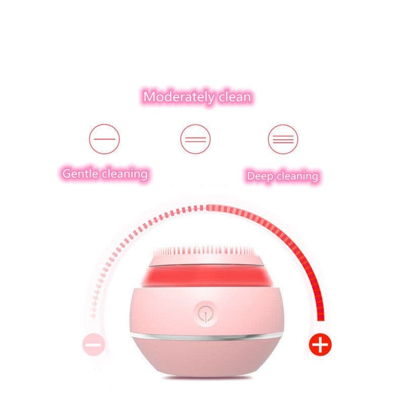 image-Ultrasonic Facial Cleansing Device Facial Washing Device Rechargeable Beauty Device