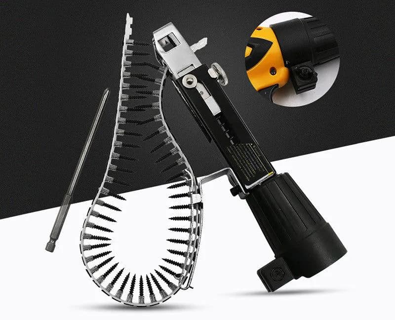image-Chain Belt Screw Nail Gun Head Nail Gun Electric Screw