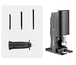 image-Electric Drill Variable Reciprocating Saw Adapter Household Small Electric Saw Hand-Held Multifunctional Electric Saw Woodworking Cutting Saber Saw
