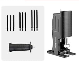 image-Electric Drill Variable Reciprocating Saw Adapter Household Small Electric Saw Hand-Held Multifunctional Electric Saw Woodworking Cutting Saber Saw