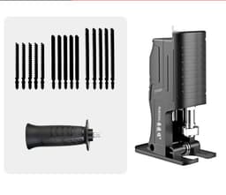 image-Electric Drill Variable Reciprocating Saw Adapter Household Small Electric Saw Hand-Held Multifunctional Electric Saw Woodworking Cutting Saber Saw