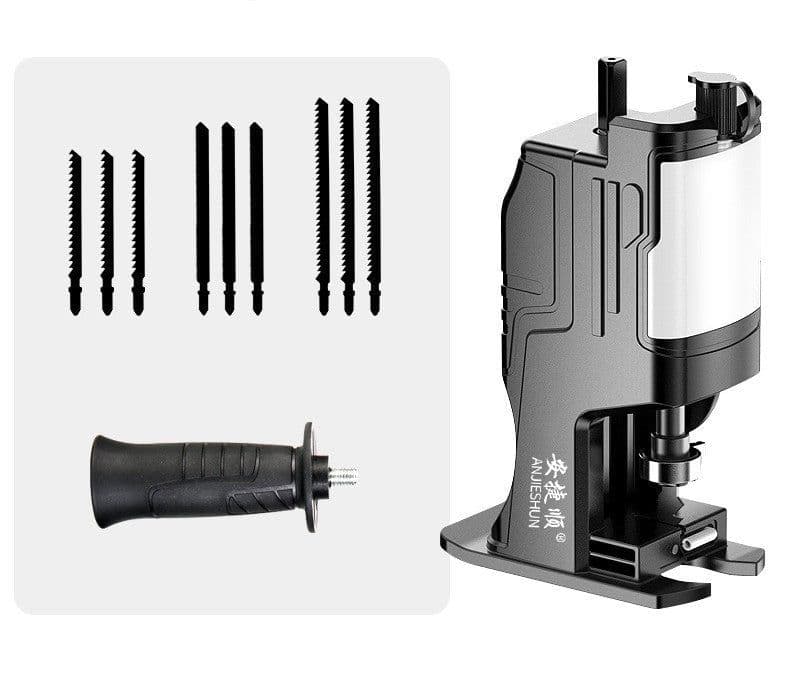 image-Electric Drill Variable Reciprocating Saw Adapter Household Small Electric Saw Hand-Held Multifunctional Electric Saw Woodworking Cutting Saber Saw