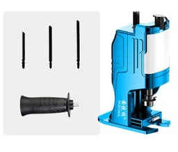 image-Electric Drill Variable Reciprocating Saw Adapter Household Small Electric Saw Hand-Held Multifunctional Electric Saw Woodworking Cutting Saber Saw