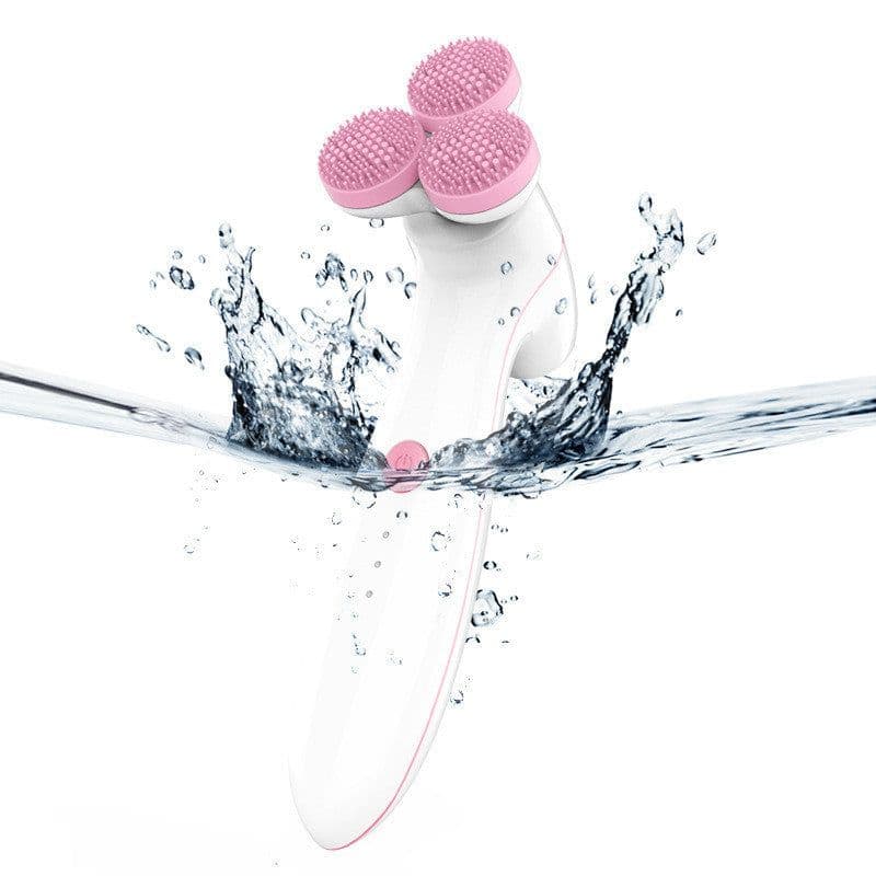 image-3D Smart Massage Cleanser Electric Cleanser Electric Silicone Facial Cleanser