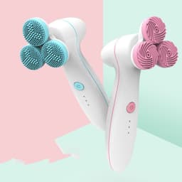 image-3D Smart Massage Cleanser Electric Cleanser Electric Silicone Facial Cleanser