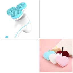 image-3D Smart Massage Cleanser Electric Cleanser Electric Silicone Facial Cleanser