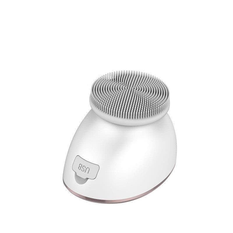 image-Electric Silicone Facial Cleansing Device Imported Facial Pore Cleaner