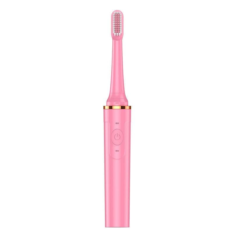 image-Electric Toothbrush Adult Waterproof Automatic Tooth Brushing Device Soft Sonic Couple Electric Toothbrush Rechargeable