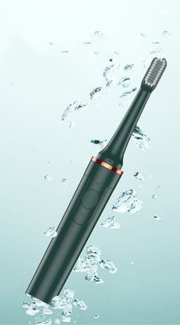 image-Electric Toothbrush Adult Waterproof Automatic Tooth Brushing Device Soft Sonic Couple Electric Toothbrush Rechargeable