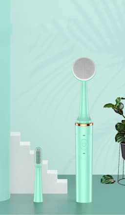 image-Electric Toothbrush Adult Waterproof Automatic Tooth Brushing Device Soft Sonic Couple Electric Toothbrush Rechargeable