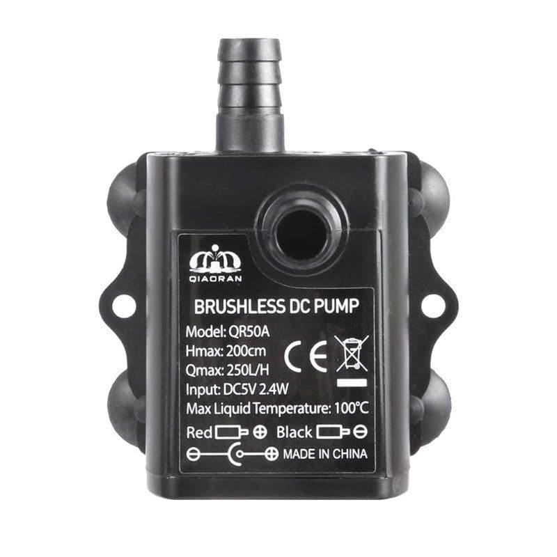 image-Micro Brushless DC Submersible Pump Computer Water Cooling Water Circulation USB Water Pump