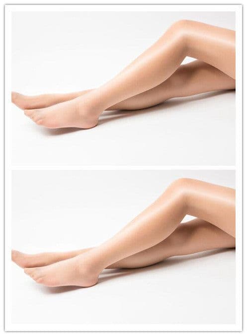image-Oily Stockings Super Transparent First-line Crotch Reflective Socks Pantyhose Female Bar Singer Stage