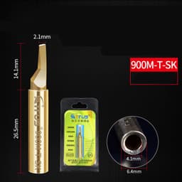image-Black King Kong Internally Heated Electric Soldering Iron Tip