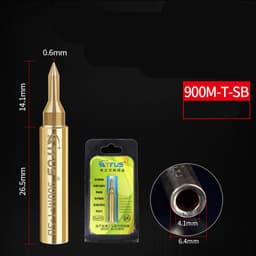 image-Black King Kong Internally Heated Electric Soldering Iron Tip