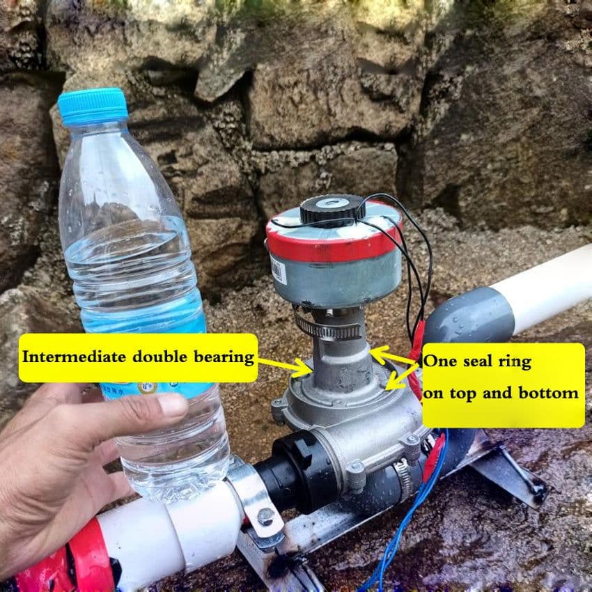 image-Micro Hydroelectric Generator 500 Watts 50hz 220 Volts High Power With Monitoring TV Lighting Computer Outdoor