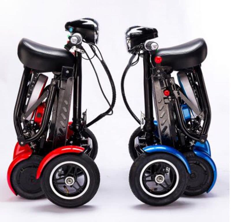 image-Cyungbok Folding Mini Four-wheel Adult Electric Bicycle Transport Scooter For The Elderly