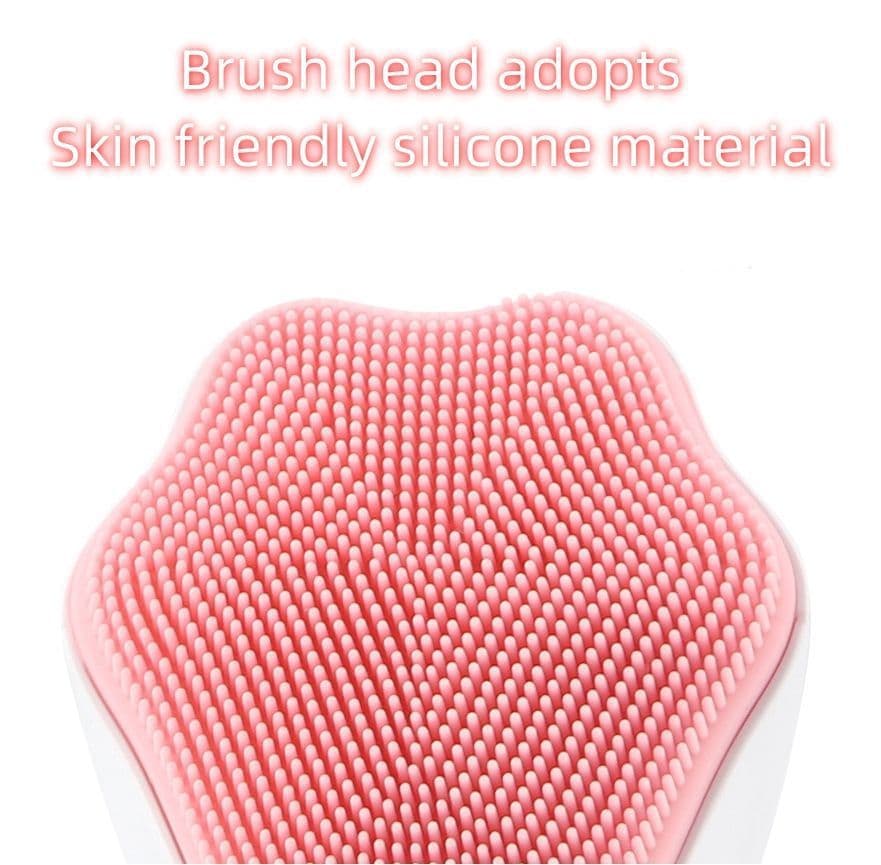 image-Handheld Silicone Face Scrubber Exfoliator, Face Brushes For Cleansing And Exfoliating, Manual Facial Cleansing Brush, Gentle Soft Face Wash Brush For Sensitive, Delicate, Dry Skin