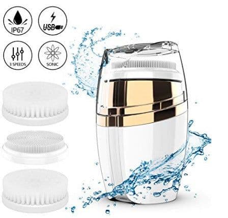 image-Facial Cleaning Brush Silicone Cleanser