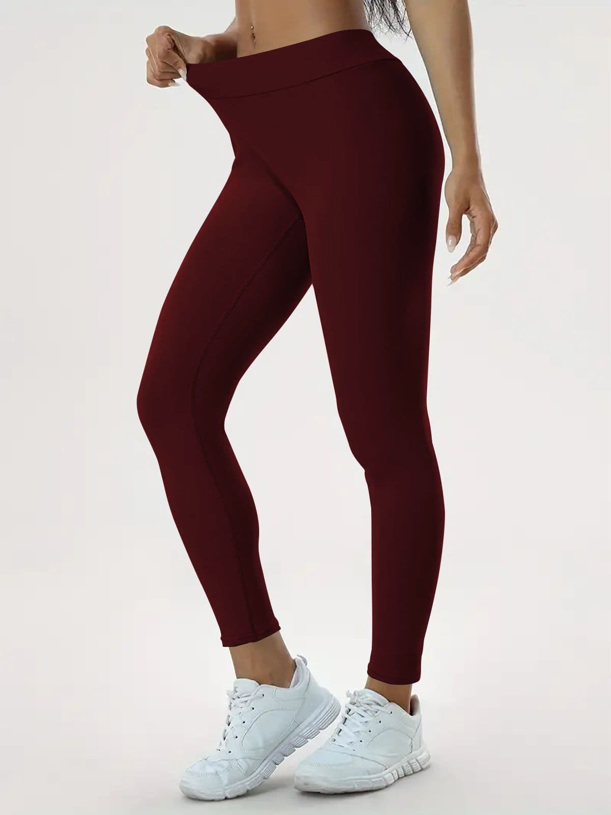 image-Women's Yoga Pants High Waist Lift High Elastic Tight Fitness Trousers