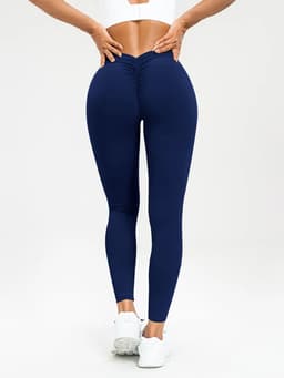 image-Women's Yoga Pants High Waist Lift High Elastic Tight Fitness Trousers