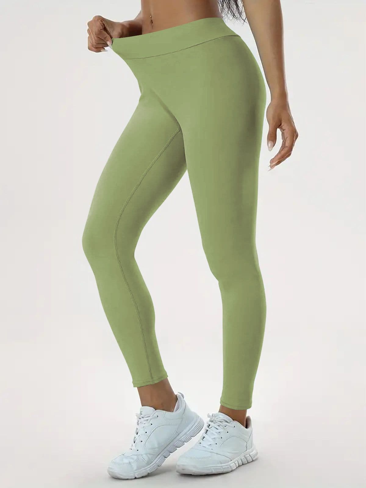 image-Women's Yoga Pants High Waist Lift High Elastic Tight Fitness Trousers