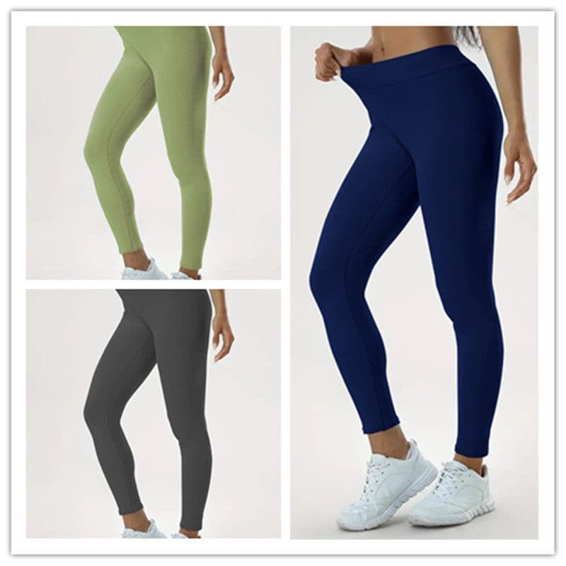 image-Women's Yoga Pants High Waist Lift High Elastic Tight Fitness Trousers
