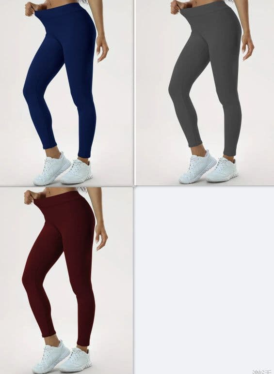 image-Women's Yoga Pants High Waist Lift High Elastic Tight Fitness Trousers