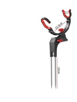 image-360 Degree Adjustable Fishing Pole Holder Universal Fishing Foldable Bracket Sea Lake Fish Rod Rack Stand Fishing Accessories