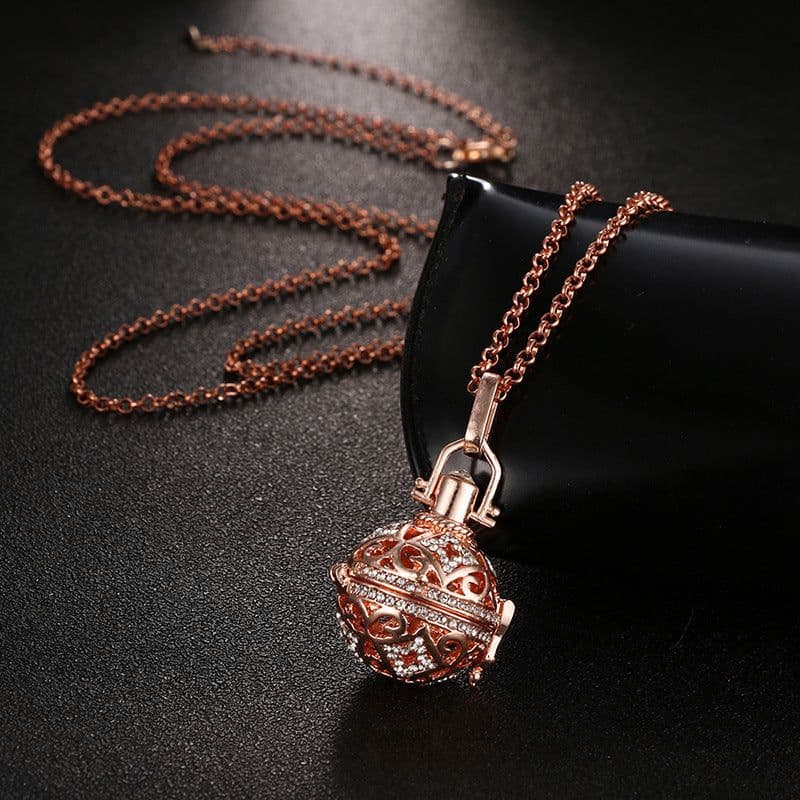 image-Fetal Education With Perfume, Perfume, Essential Oil, Piano Beads, Pregnant Women, Fetal Education Necklace
