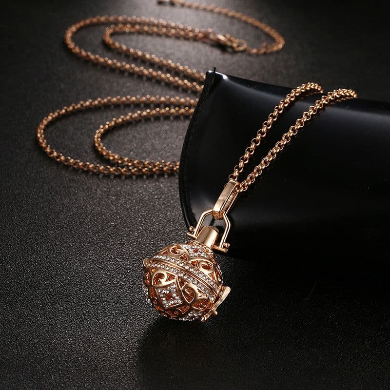 image-Fetal Education With Perfume, Perfume, Essential Oil, Piano Beads, Pregnant Women, Fetal Education Necklace