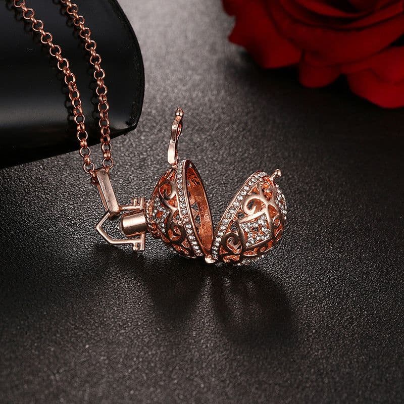 image-Fetal Education With Perfume, Perfume, Essential Oil, Piano Beads, Pregnant Women, Fetal Education Necklace