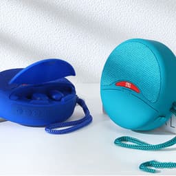 image-Outdoor Portable Headset Bluetooth Speaker Integrated Wireless 3D Stereo Subwoofer Music Speaker Support TF Card FM Radio