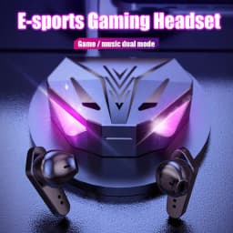 image-Wireless Gaming Headphones No Delay Noise Reduction Bluetooth Earphones HIFI Sound E-Sport Game Headset With Mic