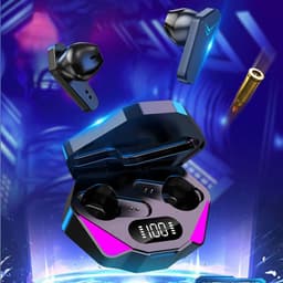 image-Wireless Gaming Headphones No Delay Noise Reduction Bluetooth Earphones HIFI Sound E-Sport Game Headset With Mic