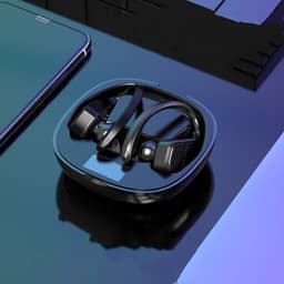 image-T11 Bluetooth Noise Cancelling Digital Display True Wireless Headphones