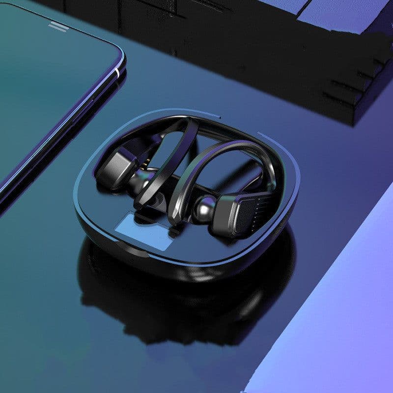 image-T11 Bluetooth Noise Cancelling Digital Display True Wireless Headphones