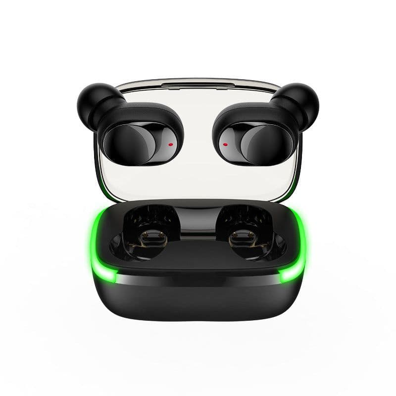 image-Touch Sports Waterproof Digital Display True Wireless Headphones