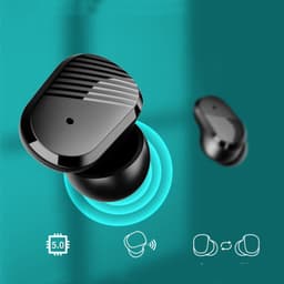 image-Touch In-Ear Mini Wireless Headphones LED Digital Display
